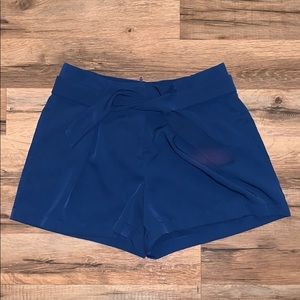 Loose flowy navy blue shorts